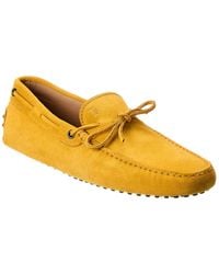 Tod's - New Gommino Suede Loafer - Lyst