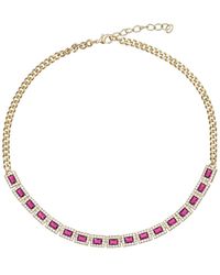 Eye Candy LA - Cz Riley Dainty Necklace - Lyst