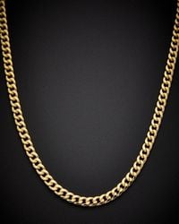 Italian Gold - Fremada 14k Miami Cuban Link Necklace - Lyst