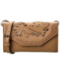 Frye - Montana Leather Wallet Crossbody - Lyst