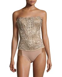 la perla corset top