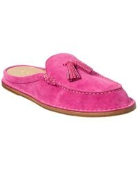 Tod's - Suede Mule - Lyst