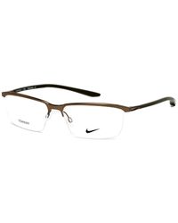 Nike 6071 59mm Optical Frames - Brown