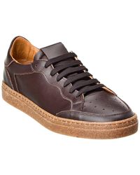Alfonsi Milano - Sport Leather Sneaker - Lyst