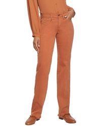 NYDJ - Mid Rise Relaxed Straight Jean - Lyst