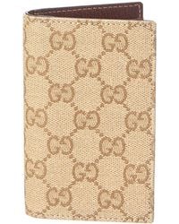 Gucci - Essence Classic GG Canvas Card Case - Lyst