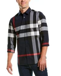 mens burberry shirt cheap