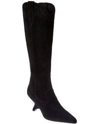 Jonathan Simkhai - Shadow Suede Western Knee-High Boot - Lyst