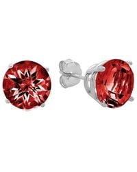 MaxColor - 10k 4.50 Ct. Tw. Garnet Studs - Lyst