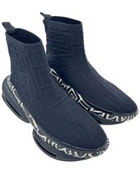 Balmain - Polyester B-Bold High-Top Sneaker (Authentic Pre-Loved) - Lyst