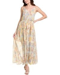 LaBiz - Tiered Maxi Dress - Lyst