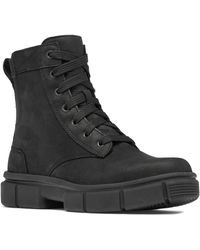 Sorel - Explorer Straight Lace Boot Leather Boot - Lyst
