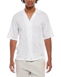 Officine Generale - Officine Generale Eren Seersucker Shirt - Lyst