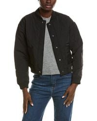 Marion - Quilted Geometric Bomber Jacket - Lyst