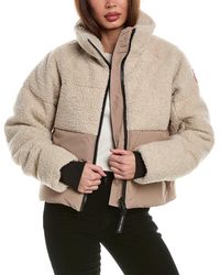 Canada Goose - Elora Wool-Blend Puffer Jacket - Lyst