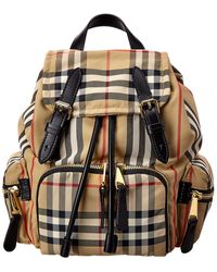 Burberry Small Vintage Check Backpack - Multicolour