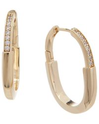 Juvell - 18k Plated Cz Huggie Earrings - Lyst