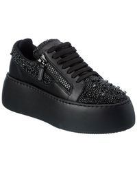 Giuseppe Zanotti - Alma Leather Platform Sneaker - Lyst