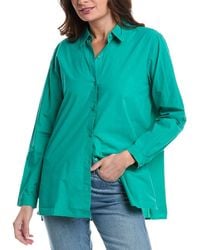 Eileen Fisher - Classic Collar Shirt - Lyst