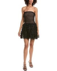 Tadashi Shoji - Lula Flower Embellished Mini Dress - Lyst