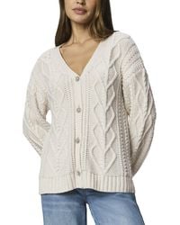 Splendid - Harlow Hearts Cardigan - Lyst