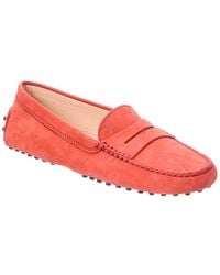 Tod's - Gommino Leather Loafer - Lyst