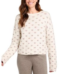 Splendid - Lolly Hearts Wool-Blend Sweater - Lyst