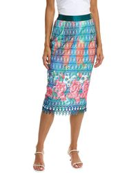 Gracia - Lace Pencil Skirt - Lyst