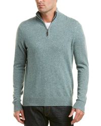 qi cashmere men's sweater