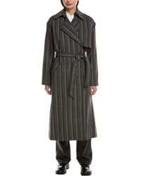 Rag & Bone - Jennie Wool Trench Coat - Lyst