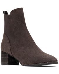 Donald J Pliner - Kizmet Leather Bootie - Lyst