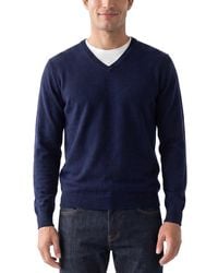 Forte - Cashmere 100% Cashmere V-Neck 100% Cashmere Sweater - Lyst