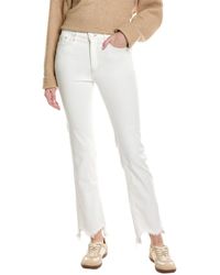 FRAME - Le High Au Natural Straight Jean - Lyst