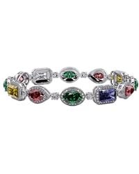 Lab Grown Diamonds - 14K 18.67 Ct. Tw. Lab-Grown Diamond Fancy Bracelet - Lyst