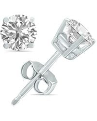 Lab Grown Diamonds - 14k 0.75 Ct. Tw. Lab Grown Diamond Studs - Lyst