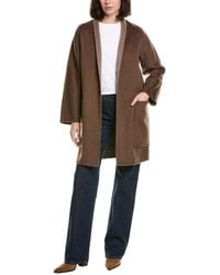 Vince - Wool-Blend Reversible Coat - Lyst