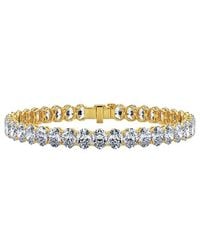 Lab Grown Diamonds - 14K 16.00 Ct. Tw. Lab-Grown Diamond Tennis Bracelet - Lyst
