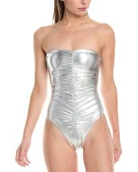 WeWoreWhat - Ruched One-Piece - Lyst