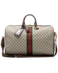 Gucci - Beige GG Supreme Canvas Savoy Large Duffle (authentic Pre-loved) - Lyst