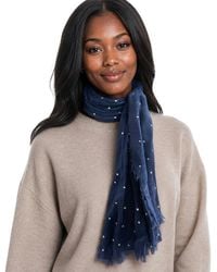 Blue Pacific - Vintage Stars Cashmere-Blend Neckerchief - Lyst