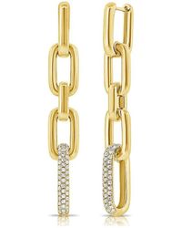 Sabrina Designs - 14k 0.21 Ct. Tw. Diamond Dangle Earrings - Lyst