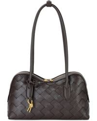 Tiffany & Fred Paris - Tiffany & Fred Woven Leather Shoulder Bag - Lyst