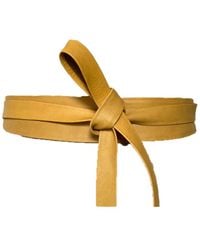 Ada - Midi Leather Belt - Lyst