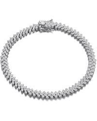 Genevive Jewelry - Silver Bracelet - Lyst