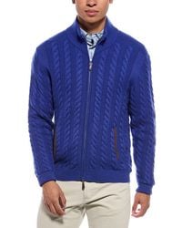 N.Peal Cashmere - Richmond Cable 100% Cashmere Cardigan - Lyst