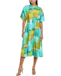 Natori - Pleat Release Dress - Lyst