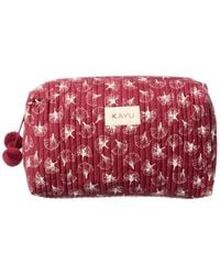 Kayu - Clover Cotton Zip Pouch Case - Lyst
