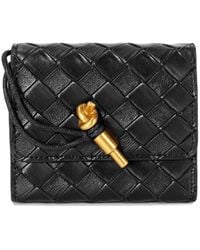 Tiffany & Fred Paris - Woven Leather Wallet - Lyst