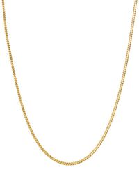 Italian Gold - 10K 1.85Mm Franco Link Necklace - Lyst