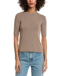 Splendid - Quarter Sleeve T-Shirt - Lyst